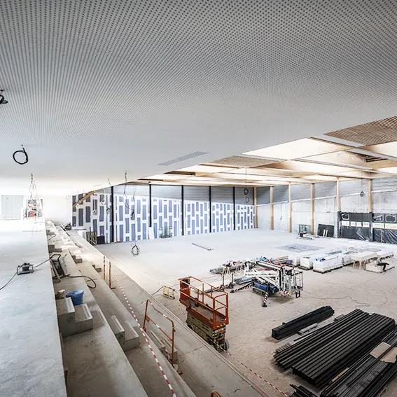 travaux renovation complexe sportif leo lagrange merignac - mainvielle puch d'agenais lot et garonne
